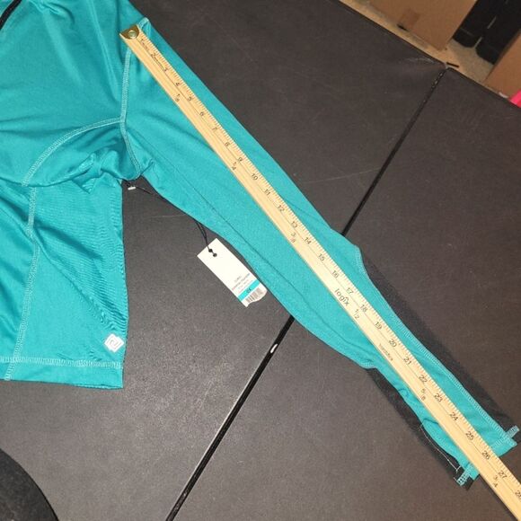 New Zelos Teal Long Sleeve Active Top 0X - Picture 9 of 11